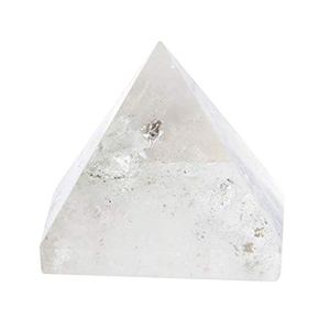 Crystal Quartz Pyramid Energy Healing Tower Home Functional Decoration Ornament