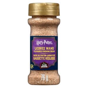 Club House x Harry Potter Finishing Sugar, Licorice Wand, 76 g