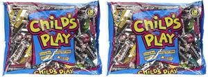 Child's Play, Assorted Tootsie Roll Candy, Bulk Bag, 1.3 Kg (Pack of 2)