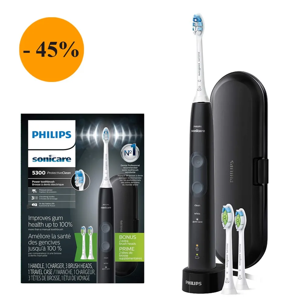 Philips Sonicare Electric Toothbrush is great for its effective cleaning ability, travel-friendly design, battery life, and value for money