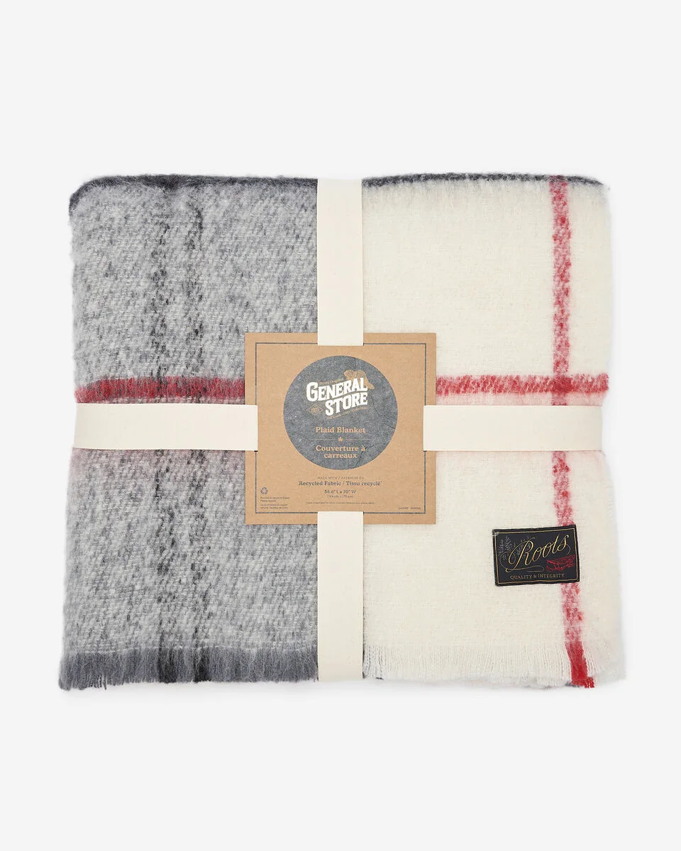 Roots Plaid Throw