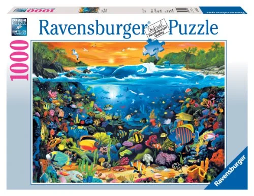 Ravensburger Underwater Fun - 1000 Piece Jigsaw Puzzle for Adults – Every piece is unique, Softclick technology Means Pieces Fit Together Perfectly