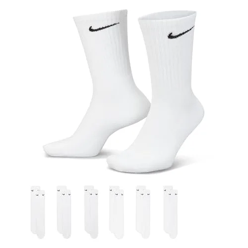 Nike Everyday Cushioned Crew Socks (6-Pack)