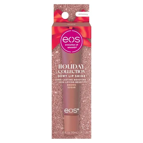 eos Holiday Lip Shine Shimmer (Brown Sugar)