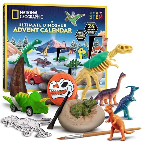 NatGeo 2026 Dinosaur Advent Calendar