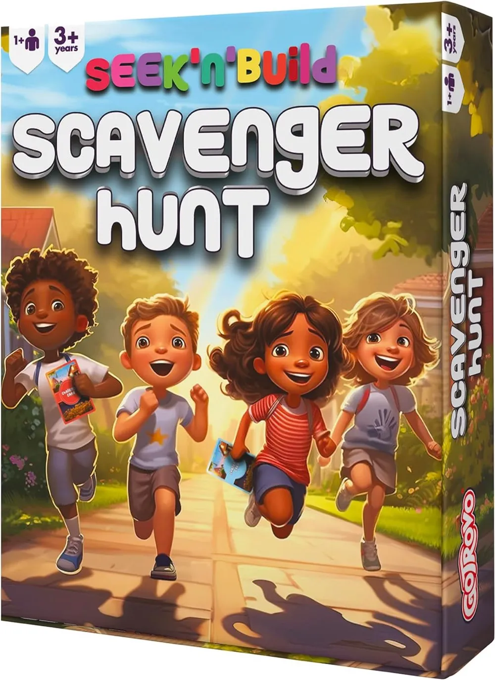 Indoor and Outdoor Scavenger Hunt for Kids Ages 4-8