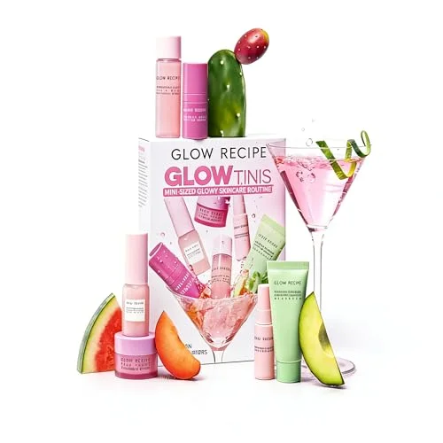 Glow Recipe GlowTinis Mini Skincare Set (7-Piece)