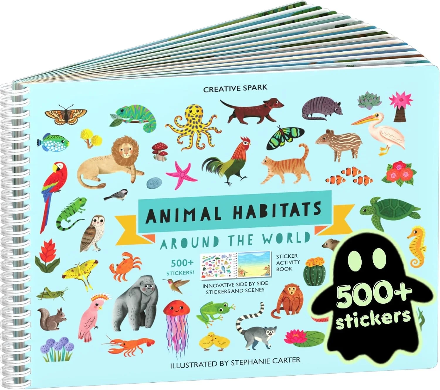 Cupkin Animal Habitats Sticker Book