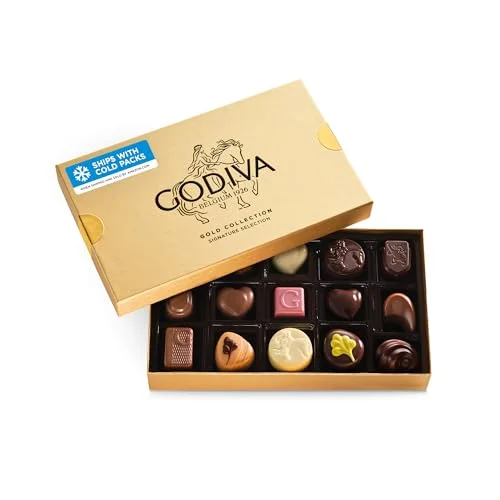 Godiva Gold Assorted Belgian Chocolate Gift Box (15 pc)