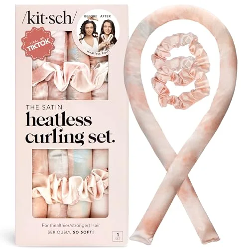 Kitsch Satin Heatless Curls Overnight Set