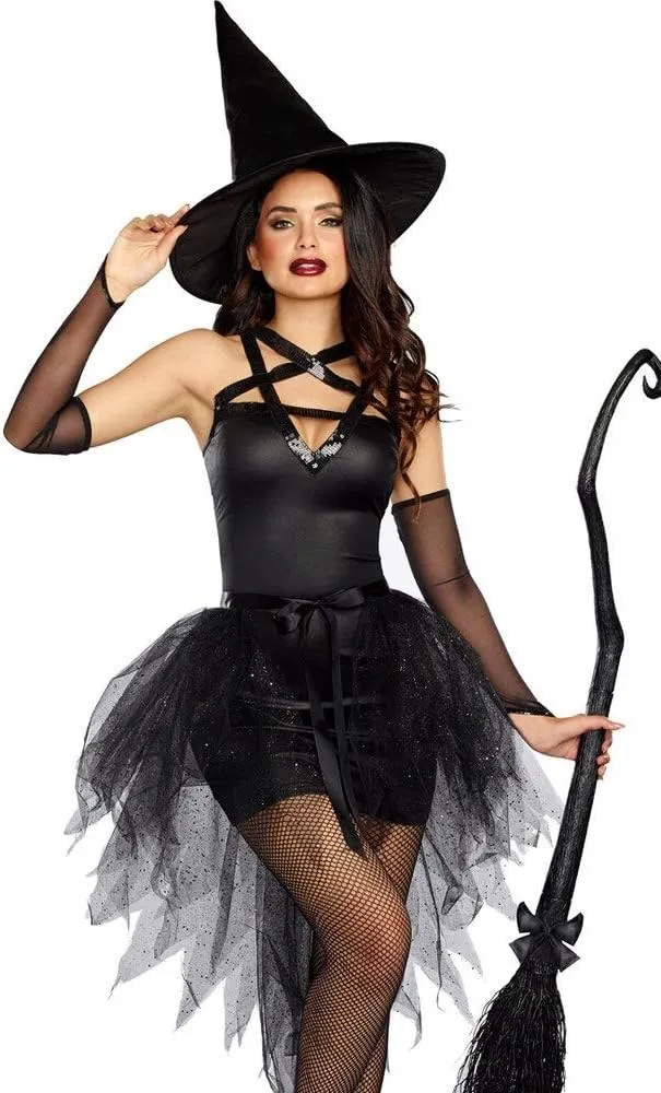 Halloween Wicked Witch Costume for Women