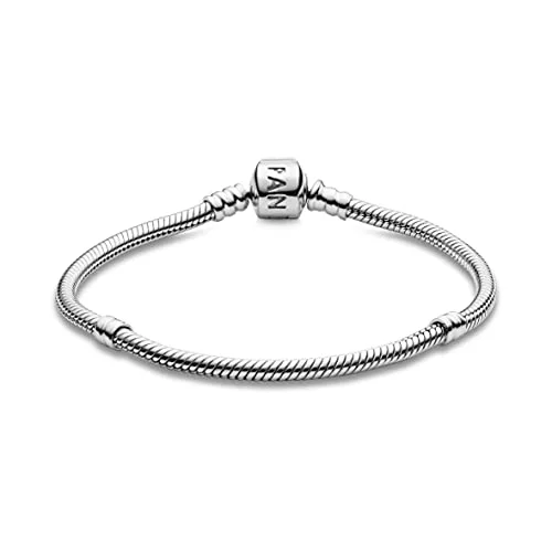 PANDORA Barrel Clasp Snake Chain Bracelet