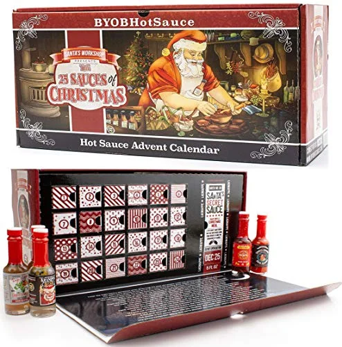Hot Sauce Advent Calendar (25 Sauces)