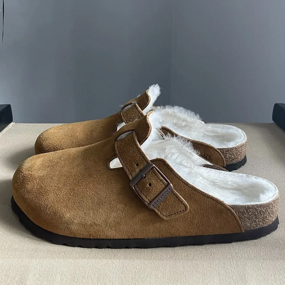 Birkenstock. Boston Shearling