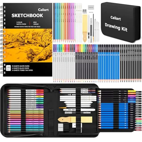 Caliart Sketching Art Kit (176 pc)