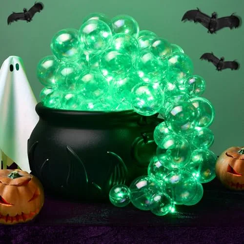 DIY Witches Bubbling Cauldron with Light