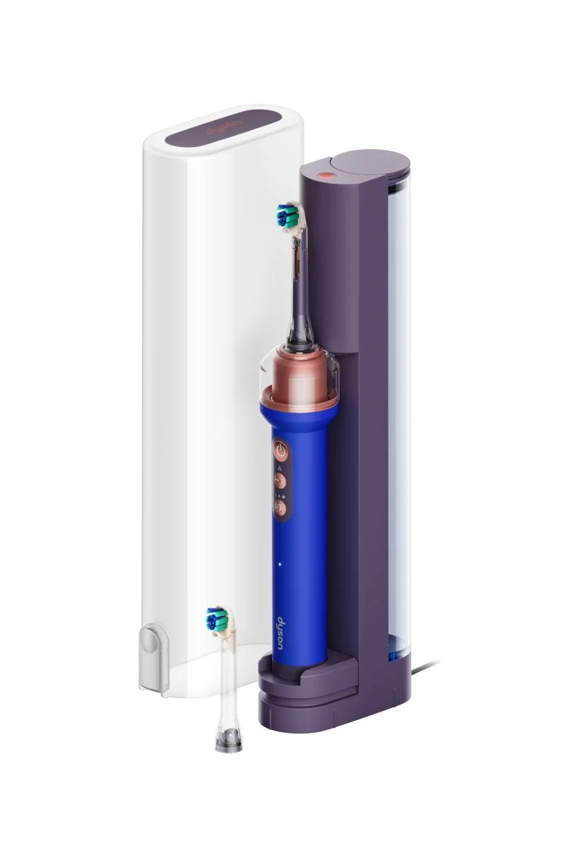 Dyson CameraJet Electric Toothbrush with Flosser — Ceramic Ultra Blue