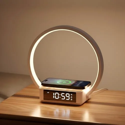 Sunrise Wake-Up Alarm Clock Lamp