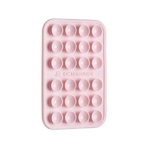 OCTOBUDDY Suction Phone Mount (Chalk Pink)