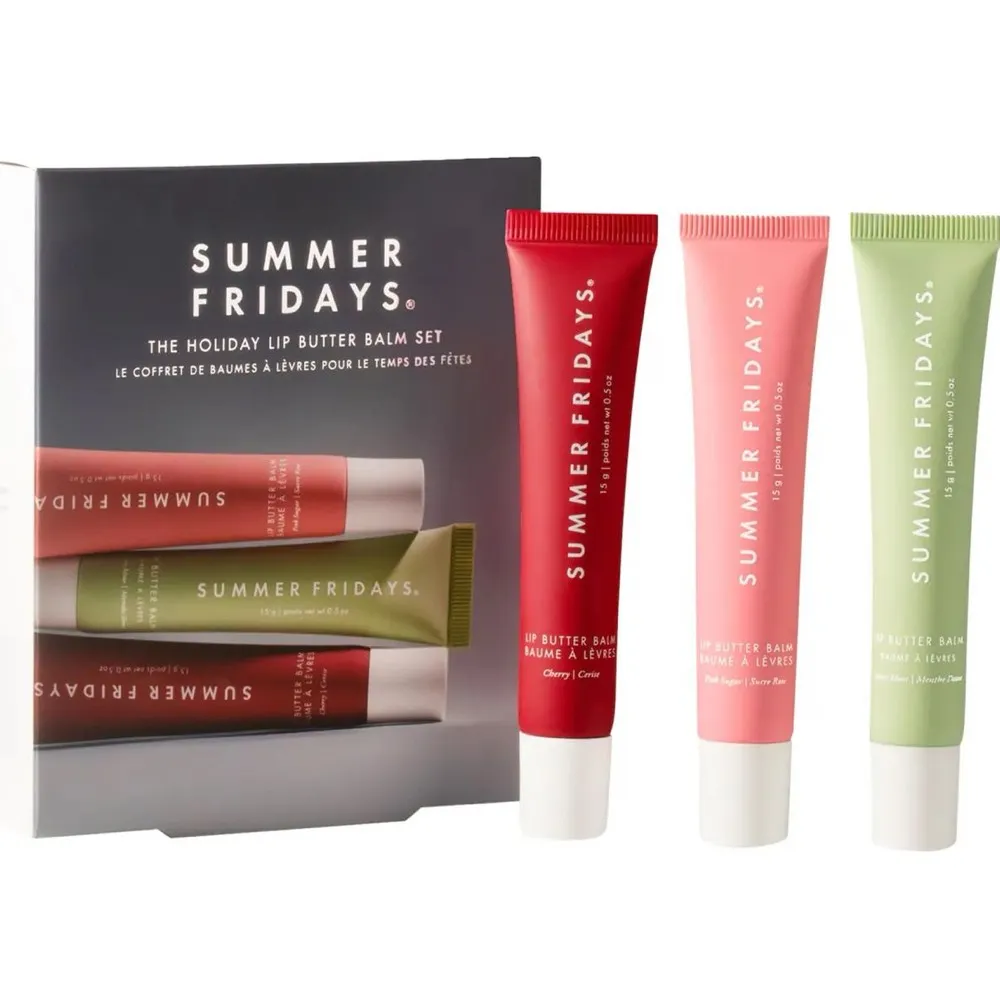 Summer Fridays The Holiday Lip Butter Balm Set