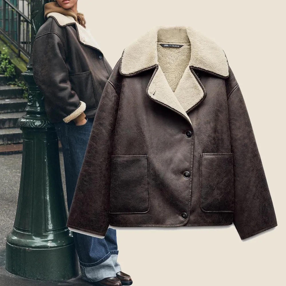 Zara Double Faced Jacket