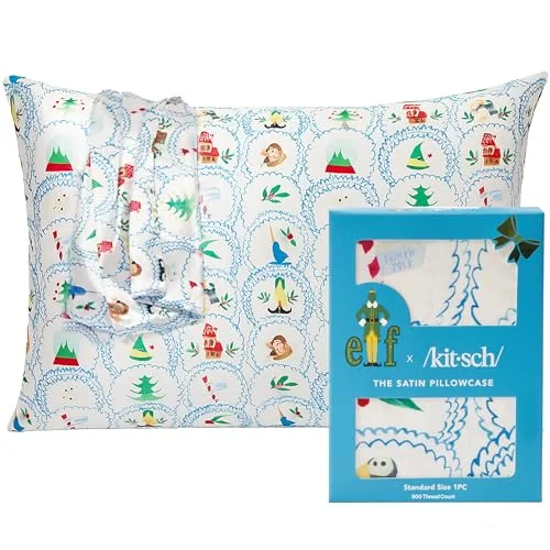Kitsch x Elf North Pole Satin Pillowcase