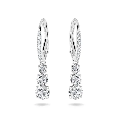 Swarovski Stilla Trilogy Drop Earrings
