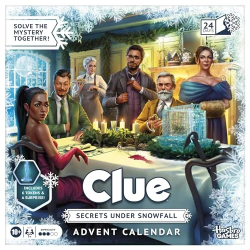 Clue Advent Calendar: Secrets Under Snowfall