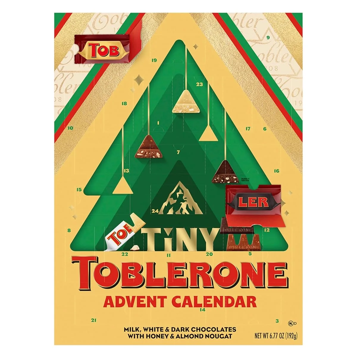TOBLERONE Tiny Chocolate Advent Calendar