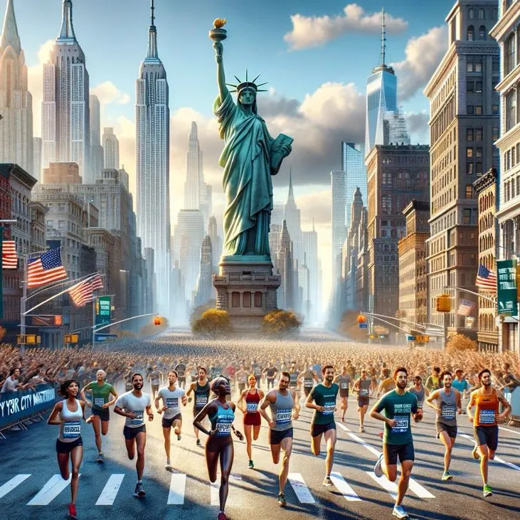 Run the New York City Marathon ‍ ‍