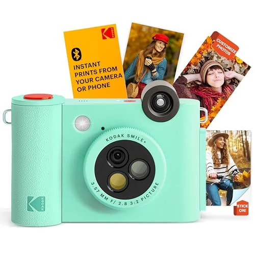 Kodak Smile+ 2-in-1 Instant Print Camera