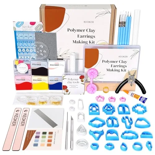 Polymer Clay Earring Making Kit