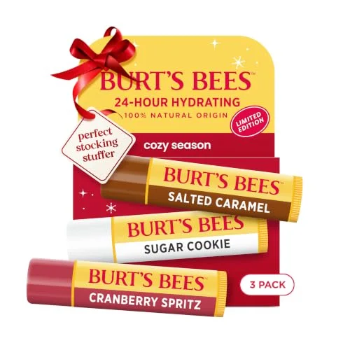 Burt's Bees Cozy Season Holiday Lip Balm Set