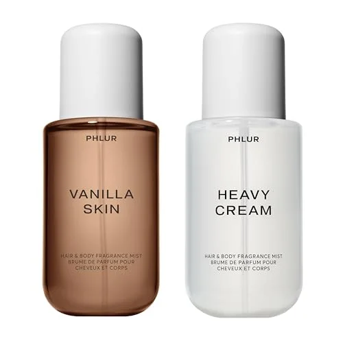 PHLUR Vanilla Skin & Heavy Cream Body Mist Duo