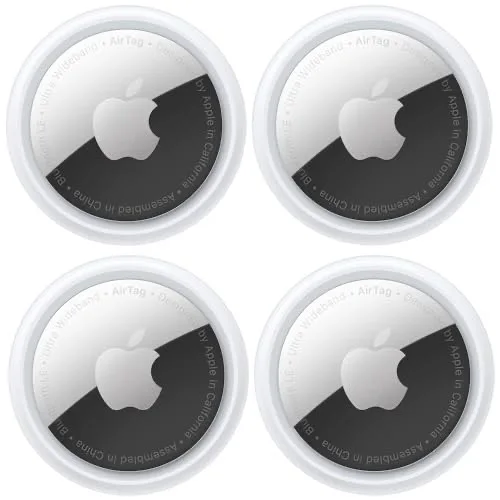 Apple AirTag Tracking Device, 4-Pack
