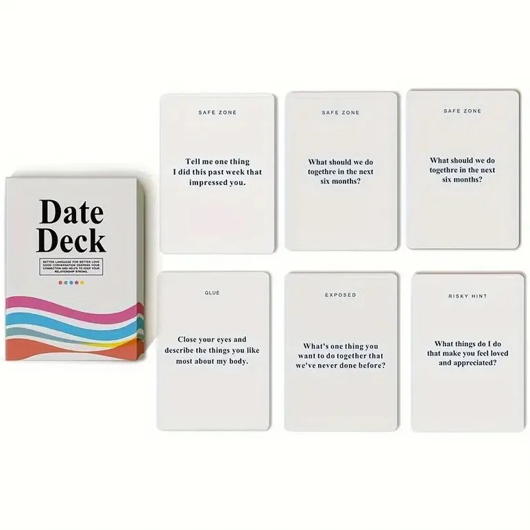 Date Card Game For Couples, Perfect For Date Night