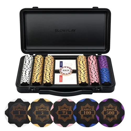 SLOWPLAY Nash Clay Poker Set