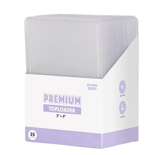 Mandu Deco PVC-Free Photocard Toploaders