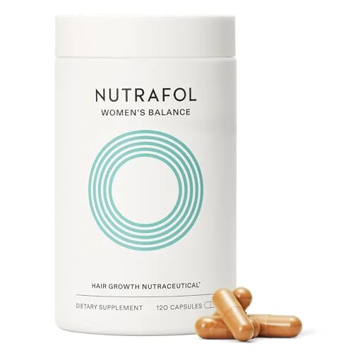 Nutrafol Women's Balance Hair Growth Supplements, Age 45+, 1-Month Bottle