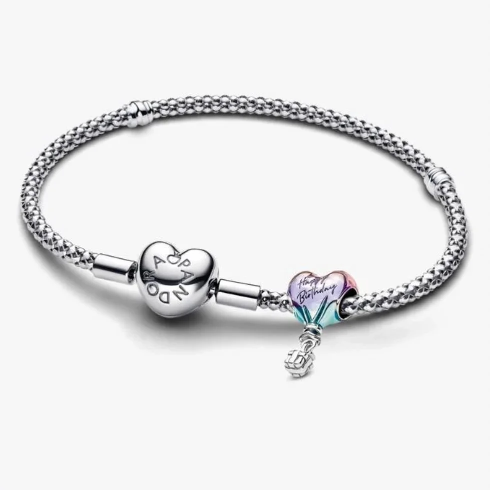 Pandora. Birthday Balloon Studded Bracelet Set
