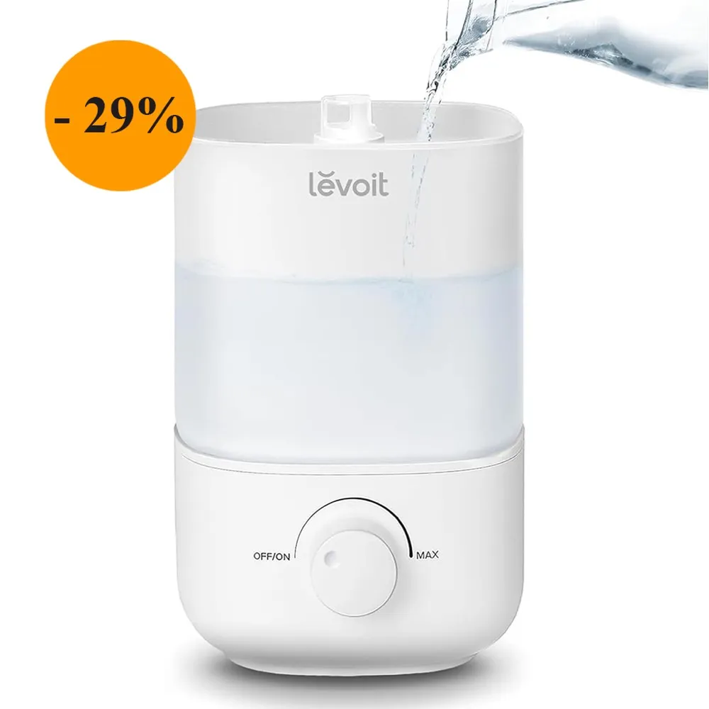 Levoit Top Fill Humidifier stands out with its compact size, whisper-quiet operation, and easy-to-clean design, making it a customer favorite