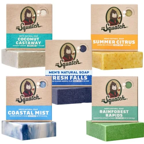 Dr. Squatch Bar Soap 5-Pack