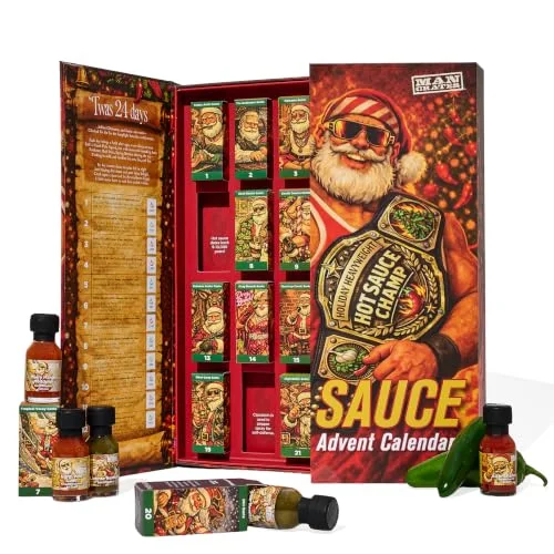 Man Crates 2026 Hot Sauce Advent Calendar