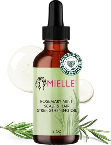 Mielle Organics Rosemary Mint Hair Oil with Biotin, 2 oz