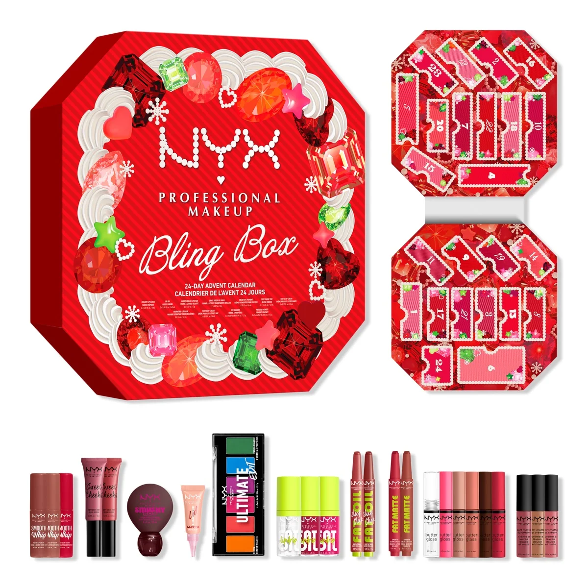 NYX Bling Box 24-Day Holiday Advent Calendar