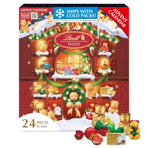 Lindt Holiday Teddy Bear Chocolate Advent Calendar