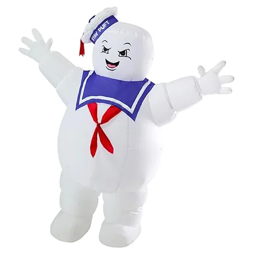 Ghostbusters Stay Puft Marshmallow Man Lawn Inflatable