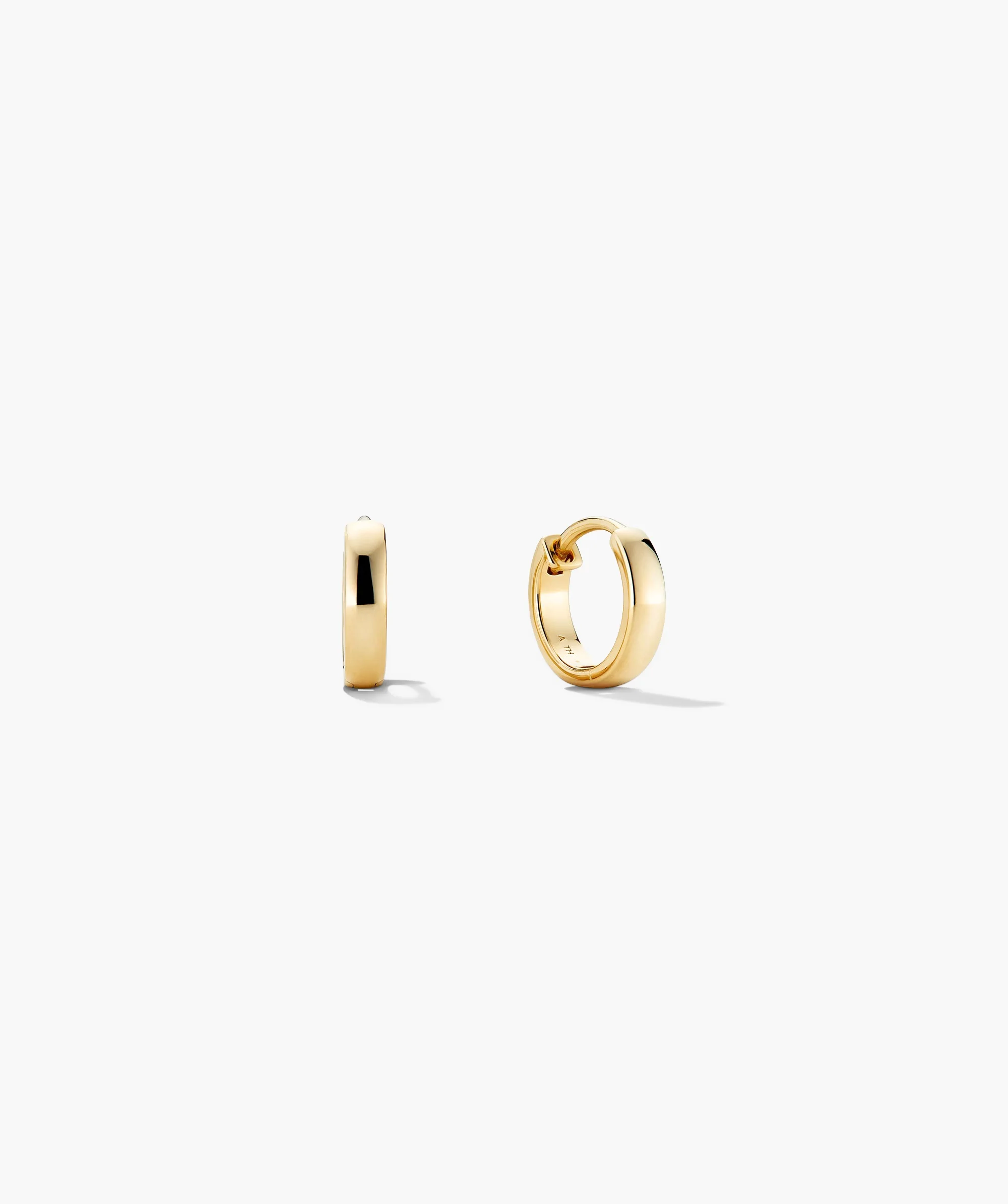 Mejuri Bold Huggie Hoops