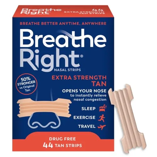Breathe Right Nasal Strips (44ct)