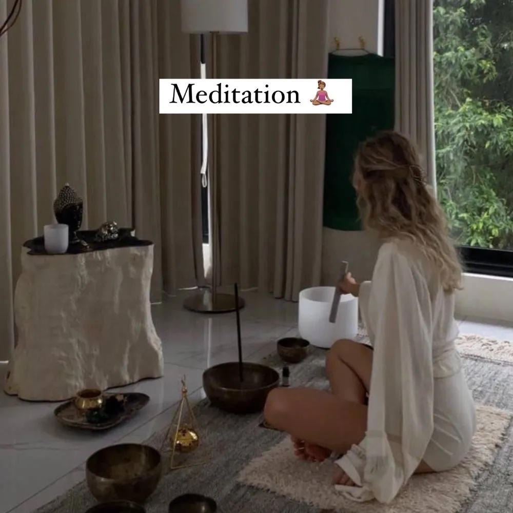 Idea for the weekend: meditation ‍